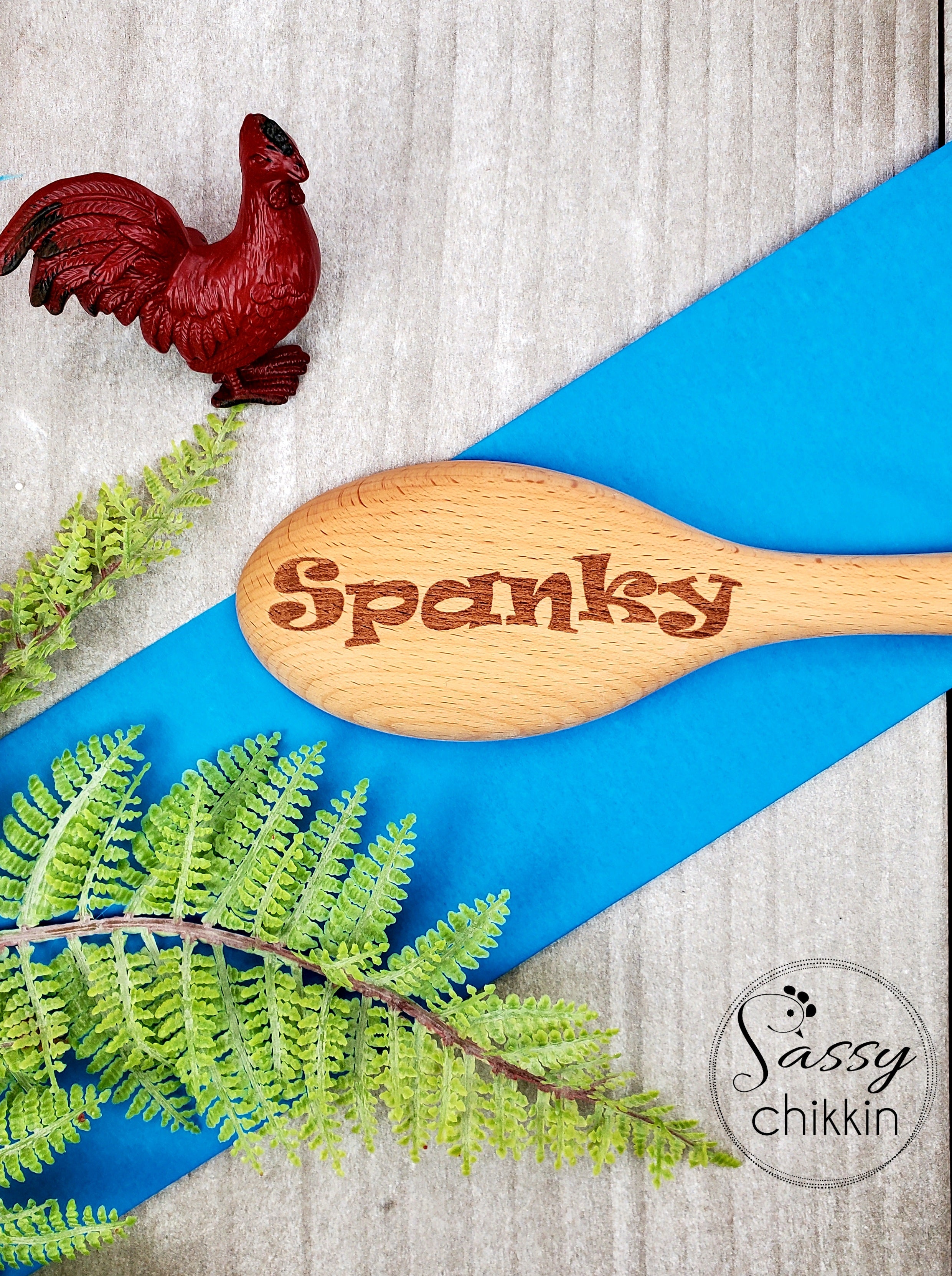Spanky funny wooden spoon survivor spanking spoon image 0