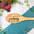 Friendsgiving Friends Wooden Spoon, Thanksgiving host gift image 0
