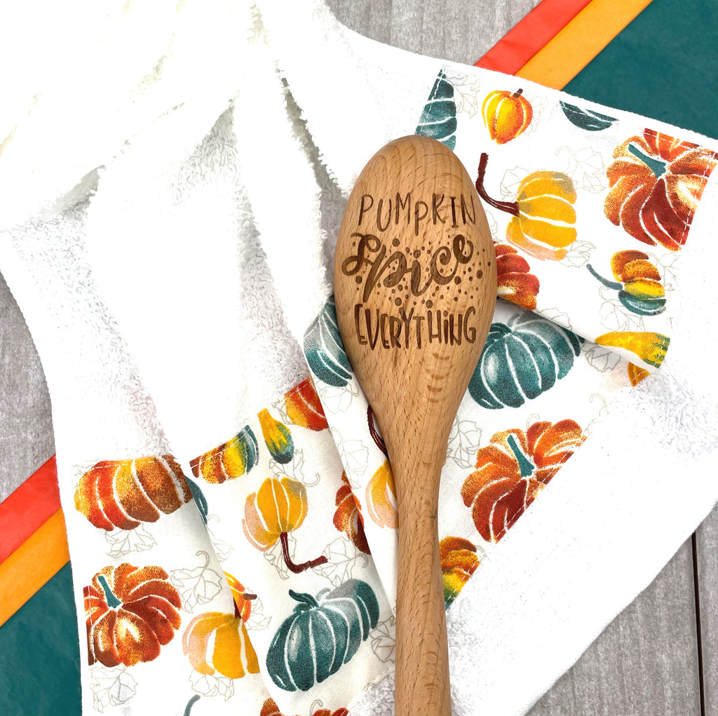 Pumpkin Spice Girl Wooden Spoon, Pumpkin Season Kit,Ultimate Pumpkin Spice Gift image 3