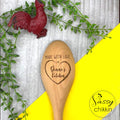 Made With Love Personalized Wooden Spoon, Personalized Gift for Mom, Dad image 0