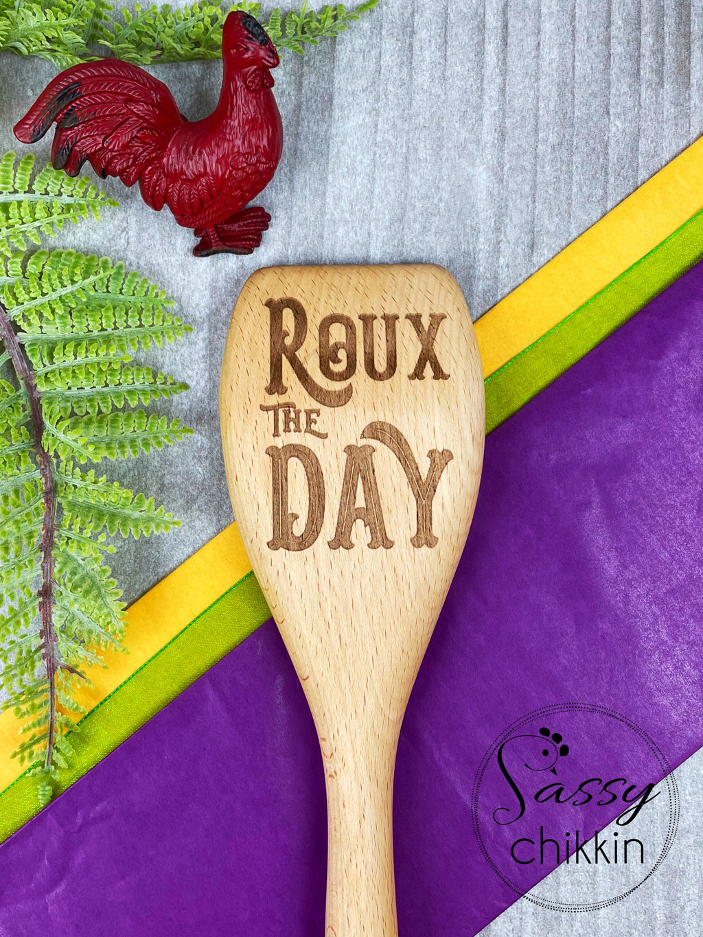Choice of French Country kitchen wooden spoon set New Orleans Louisiana gift set image 3