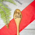 Hey Y'all Wooden Cooking Spoon, Southern Sass Kitchen Utensil, Southern Cooking image 0